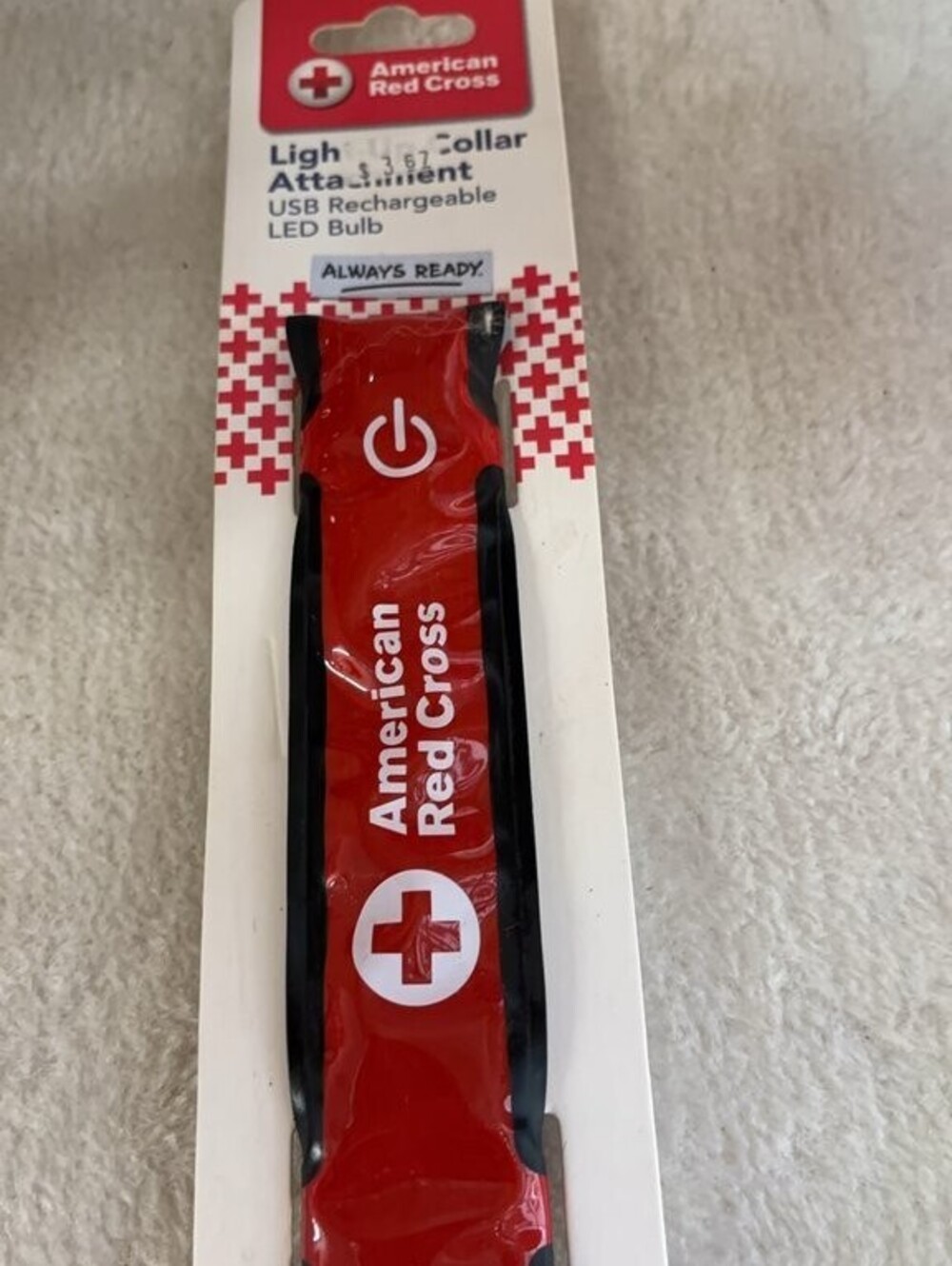 Safety dog Collar Attachment- ARC  Light-Up Collar Attachment